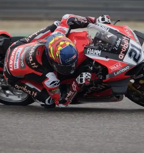 Superbike, festa Ducati a Misano con Michael Ruben Rinaldi