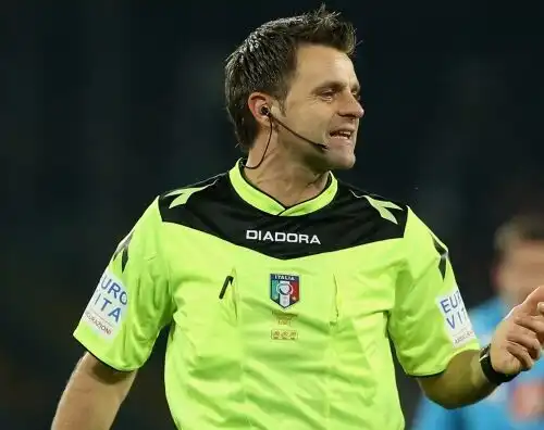 Serie A, arbitri: Napoli-Fiorentina a Rizzoli