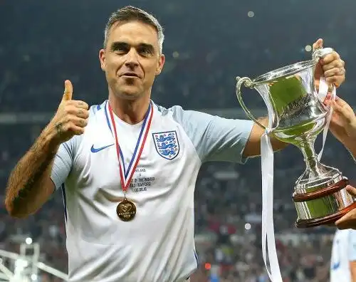 Robbie Williams in campo