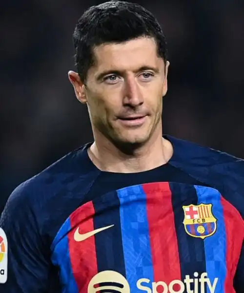 Robert Lewandowski manda un messaggio al Barcellona