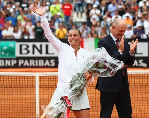 Roberta Vinci dice addio al tennis
