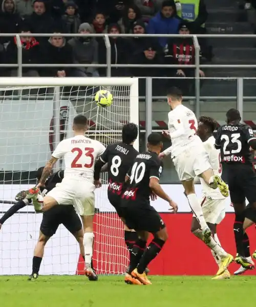 Tammy Abraham acciuffa il Milan in pieno recupero: 2-2 a San Siro