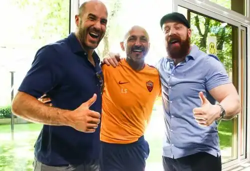 Roma, giornata di wrestling a Trigoria