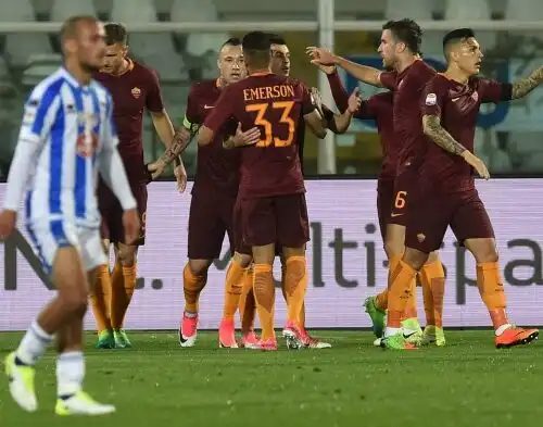 Serie A: Pescara-Roma 1-4, il Delfino è in serie B