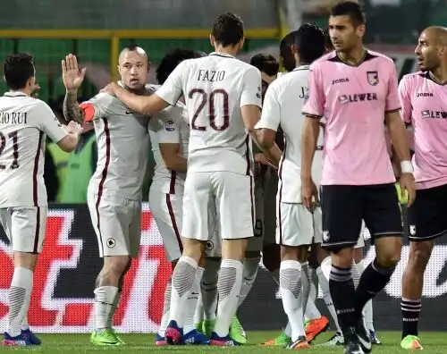 Serie A, Palermo-Roma 0-3: riscossa giallorossa