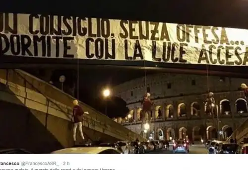 Roma, minacce ai giocatori: manichini impiccati