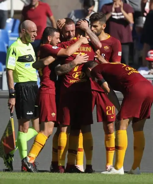 Roma-Lazio: Pagelloide giallorosso
