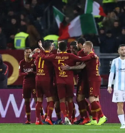 Roma-Virtus Entella: il Pagelloide giallorosso