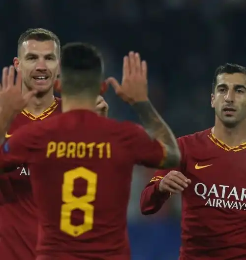 Perotti più Dzeko: la Roma passa