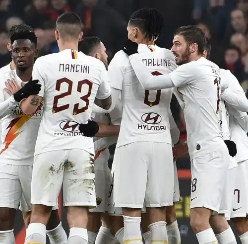 Serie A, tris della Roma a Genova: giallorossi quarti