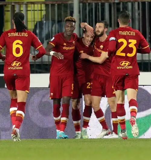 Serie A, la Roma vince anche a Empoli