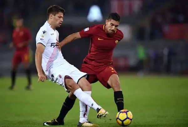Una prodezzo di El Shaarawy, che sugli sviluppi di un calcio d'angolo calcia al volo e mette lapalla all'incrocio dei pali, la Roma conquista tre punti fondamentali per la rincorsa al primo posto.