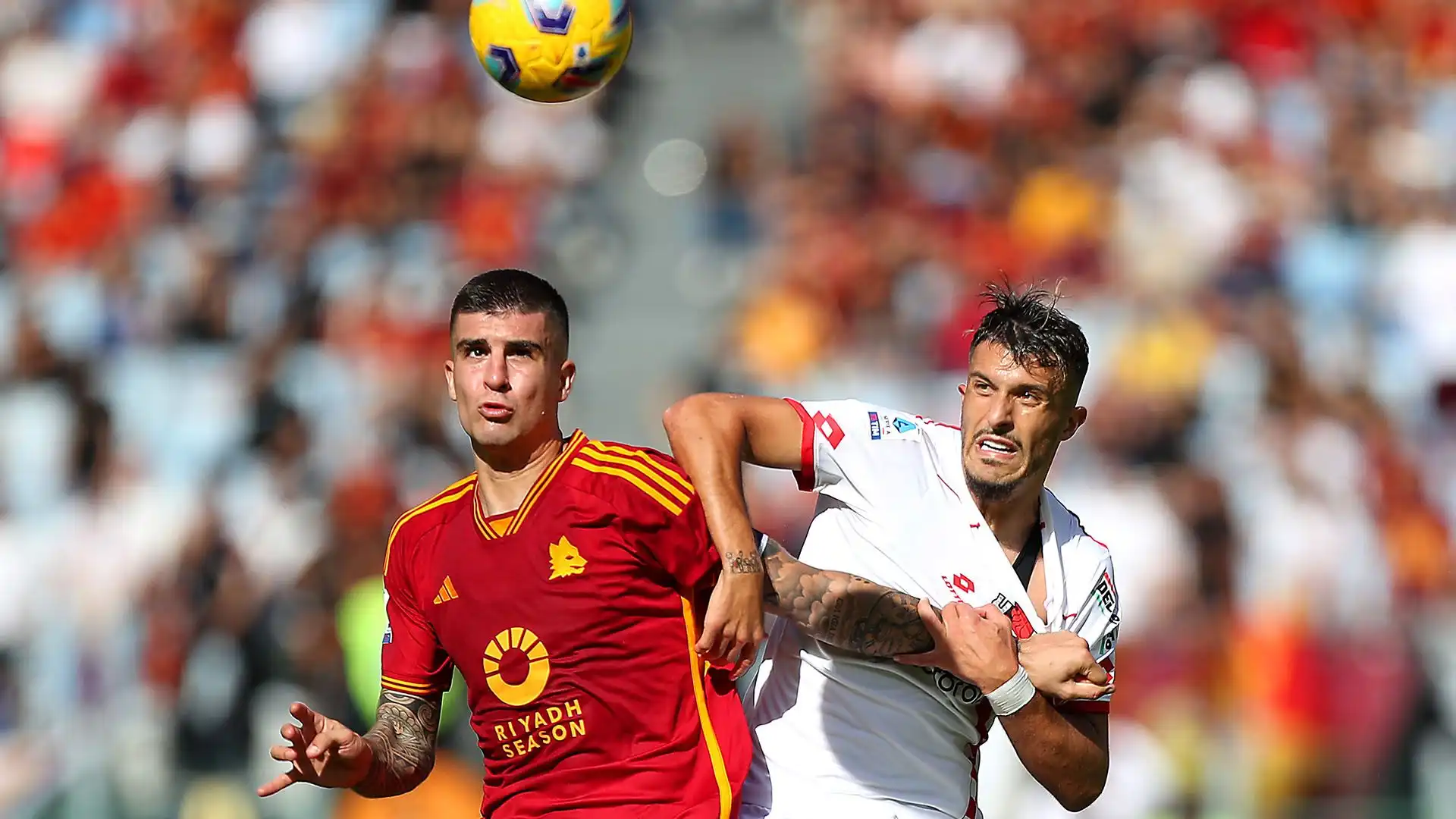 La Roma ha battuto per 1-0 il Monza nel match delle 12.30 della nona giornata di Serie A
