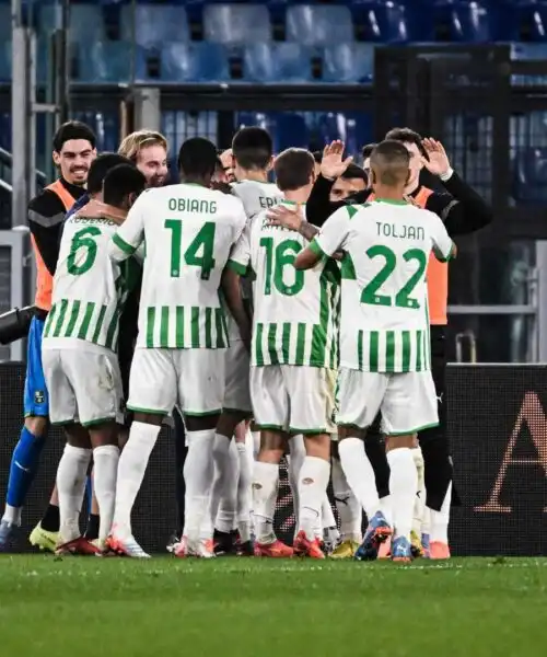 La Roma crolla all’Olimpico: vince il Sassuolo 4-3