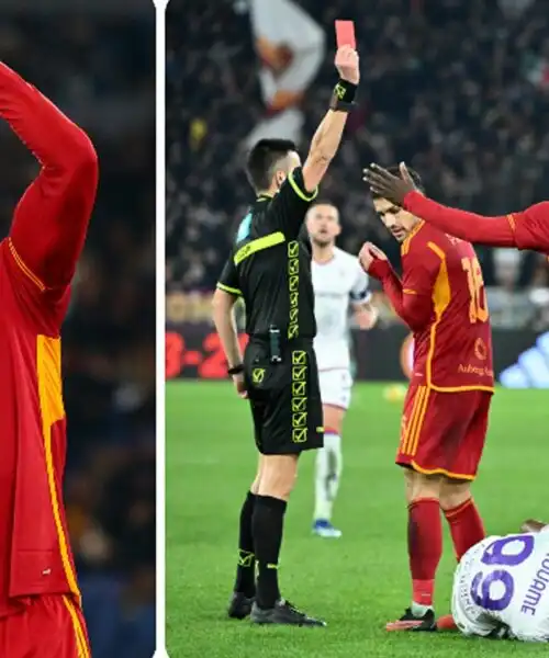 Romelu Lukaku segna e si fa buttare fuori: le foto