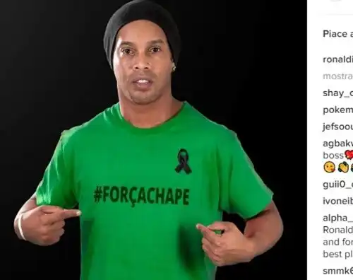 Ronaldinho-Chapecoense, il fratello apre