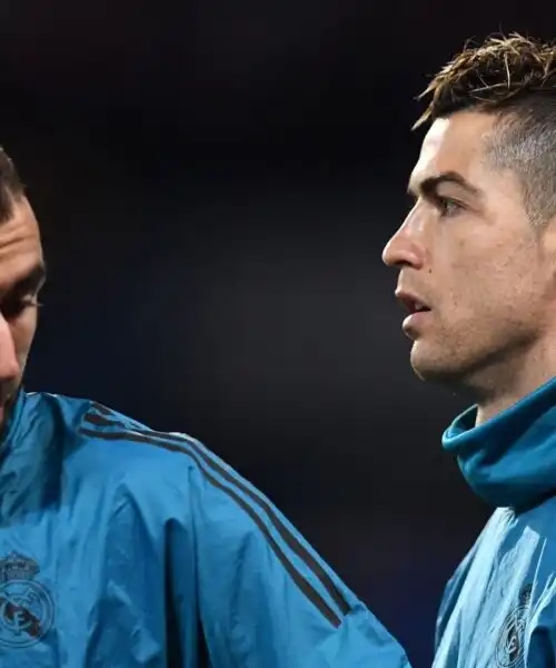 Karim Benzema taglia corto sul rapporto con Cristiano Ronaldo