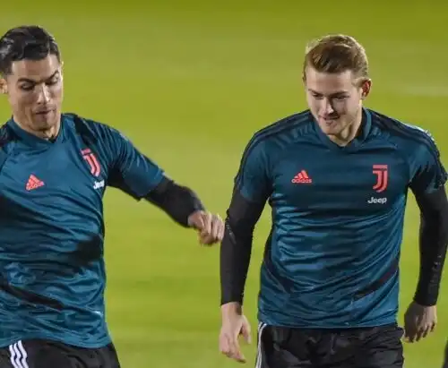 Andrea Pirlo ritrova Matthijs De Ligt