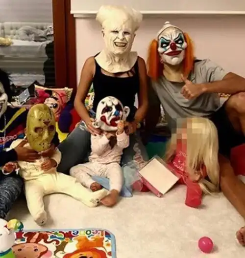 Halloween in famiglia per Cristiano Ronaldo