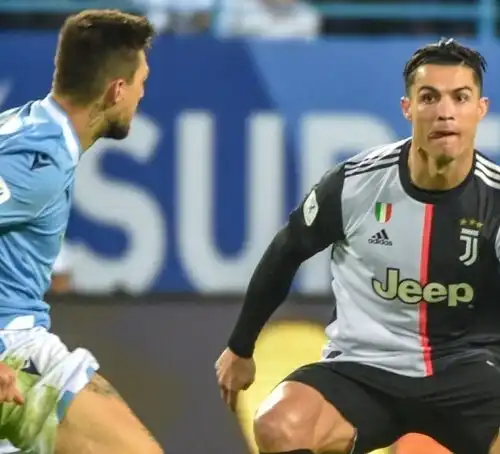 Ronaldo si allena e la Lazio si infuria