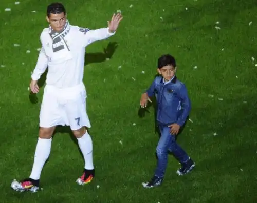 Ronaldo goleador: cinque figli