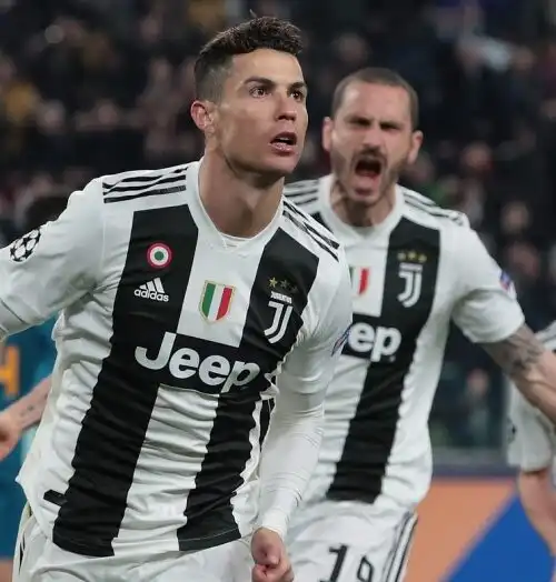 Ronaldo mostruoso, la Juventus sbrana l’Atletico