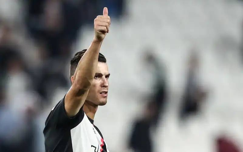 Juventus, Ronaldo si allena