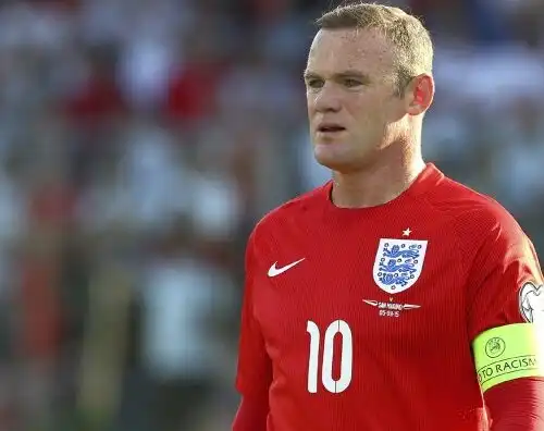 Wayne Rooney lascia la Nazionale inglese