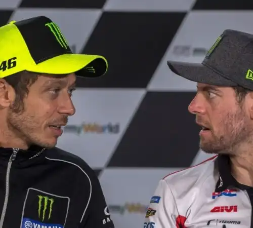 Cal Crutchlow al fianco di Valentino Rossi: le sue sensazioni