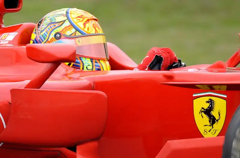 Valentino Rossi e la F1: la verità sul suo mancato sì alla Ferrari