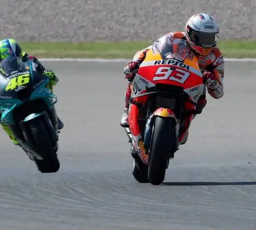 Marc Marquez-Valentino Rossi: 10-5