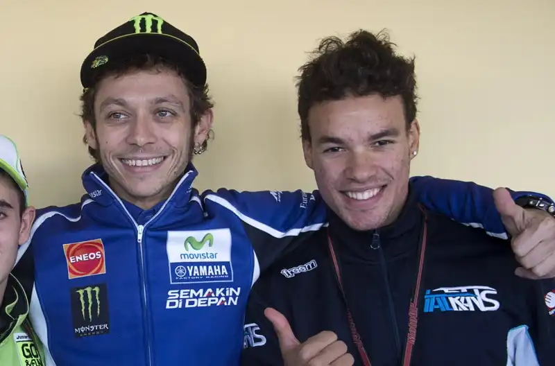 Morbidelli fa una confessione su Valentino Rossi