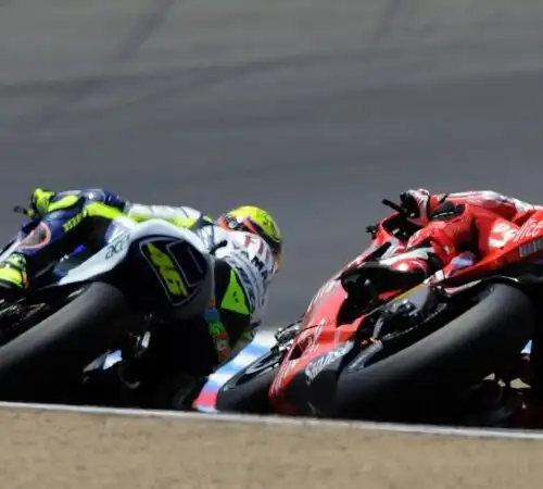 Laguna Seca, 2008. Valentino Rossi annichilisce Stoner