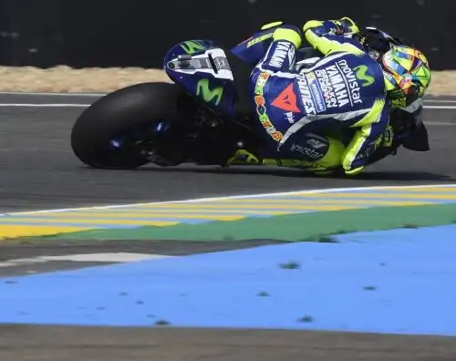 Warm up, Rossi davanti a tutti