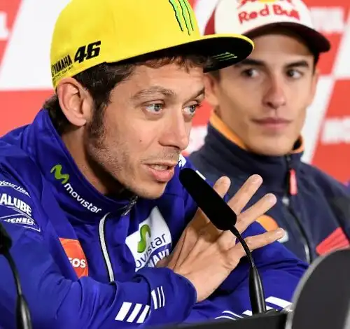 Marquez teme l’esperienza di Valentino Rossi