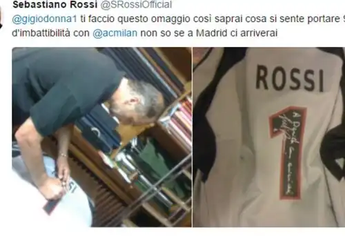 Seba Rossi a valanga su Donnarumma