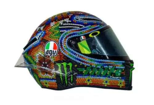 Casco ‘messicano’ per Valentino Rossi