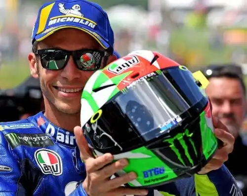 Valentino Rossi, l’entusiasmo di un ragazzino