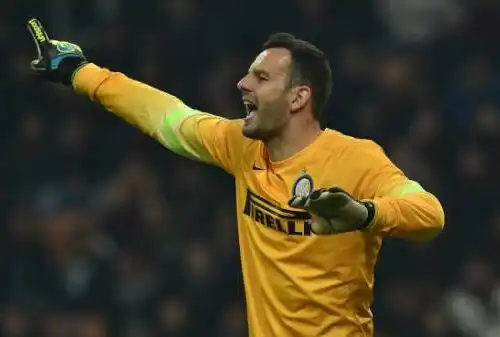 Handanovic la mette sul bellico
