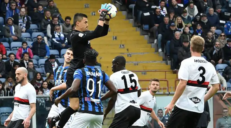 Ospiti in vantaggio con l'ex Zapata, pareggio di Quagliarella e gol vittoria di Gosens.