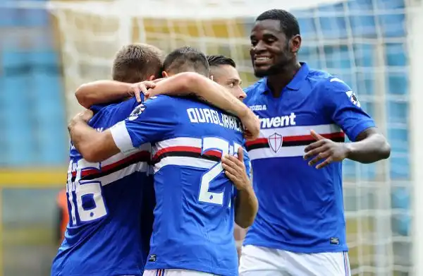 I blucerchiati schiantano il Choevo con le reti di Linetty, Zapata e una doppieta di Torreira. Di Cacciatore il gol del momentaneo pareggio clivense.
