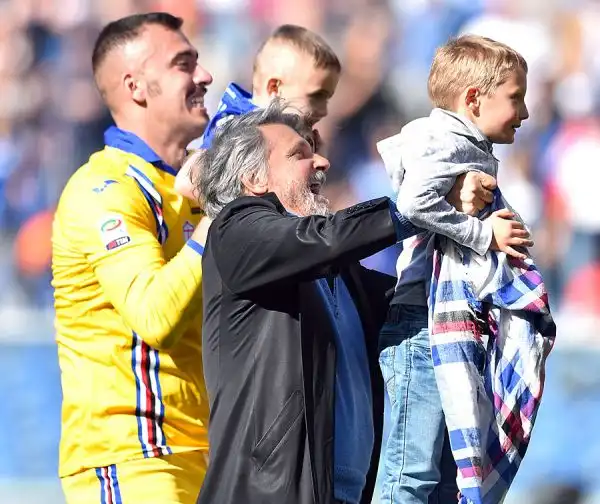 A Marassi, i blucerchiati sotto gli occhi di uno scatenato Ferrero si impongono in rimonta contro la Lazio, in gol Diakite e Fernando dopo il vantaggio biancoceleste di Djordjevic.