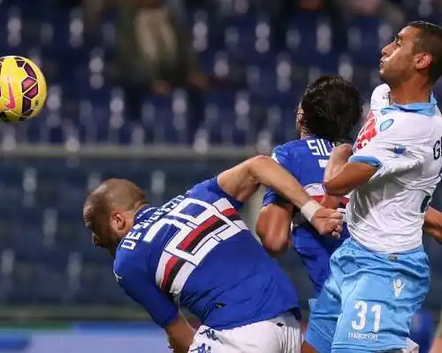 Sampdoria-Napoli 1-1