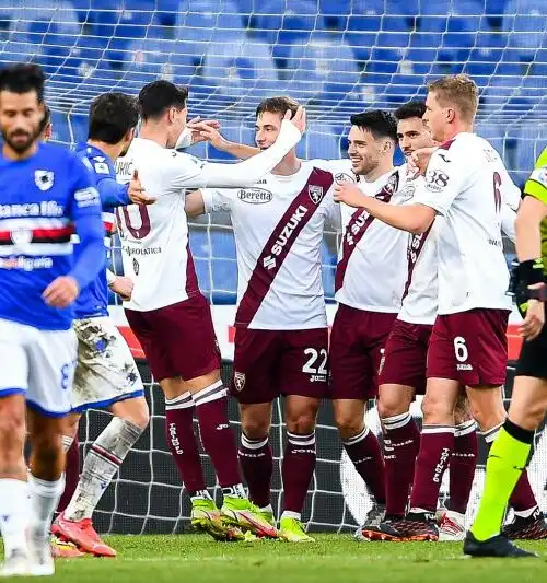 Sampdoria-Torino 1-2, le pagelle