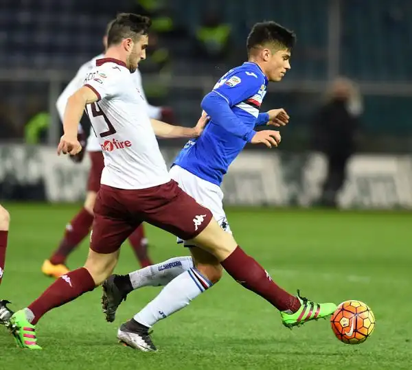 Sampdoria beffata a Marassi: in vantaggio con Muriel vine subito raggiunta da Belotti, si riporta avanti con Soriano ma il Torino trova il 2-2 al 94' ancora grazie a Belotti.
