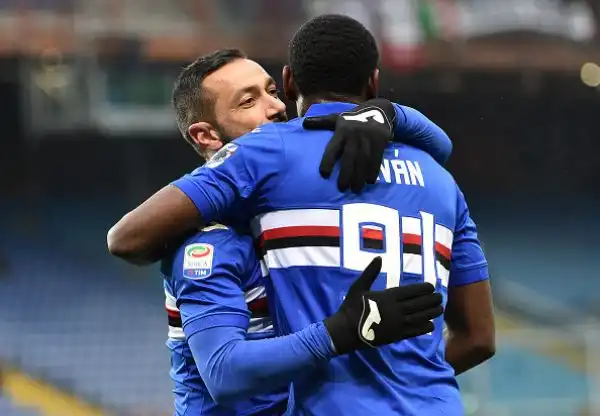 I blucerchiati battono i friulani con uno straordinario gol di Zapata. Protagonista di giornata anche Silvestre autore di un gol e di un'autorete.
