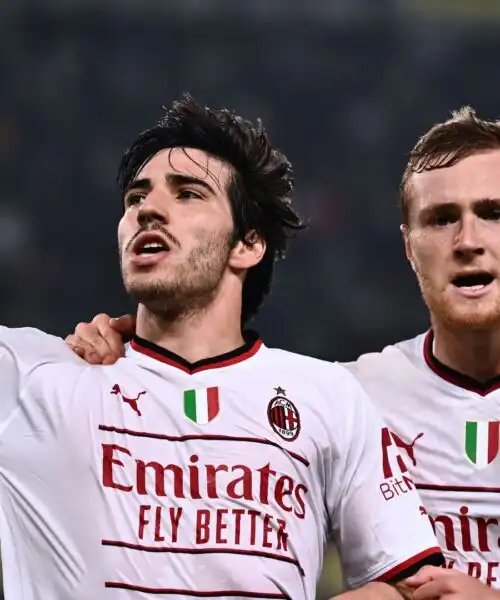 Serie A, il Milan ringrazia Tonali: tre punti d’oro a Verona
