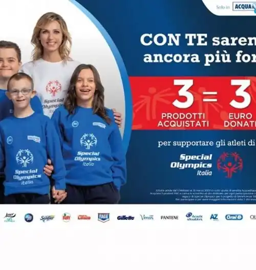 Procter & Gamble al fianco di Special Olympics