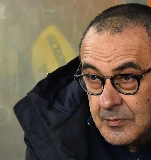 Maurizio Sarri processa la Juventus