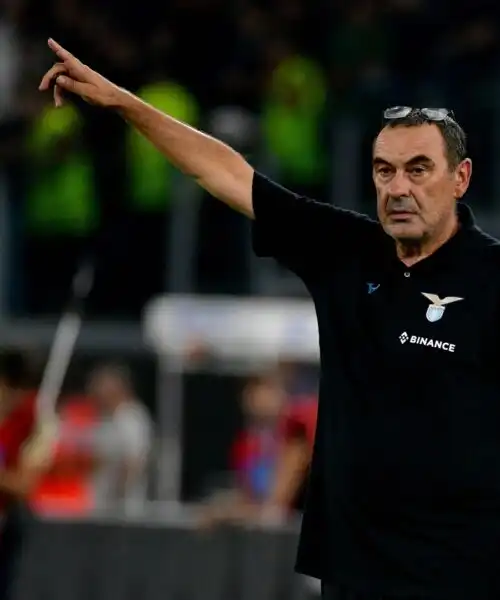 Maurizio Sarri è ancora furioso per Lazio-Napoli